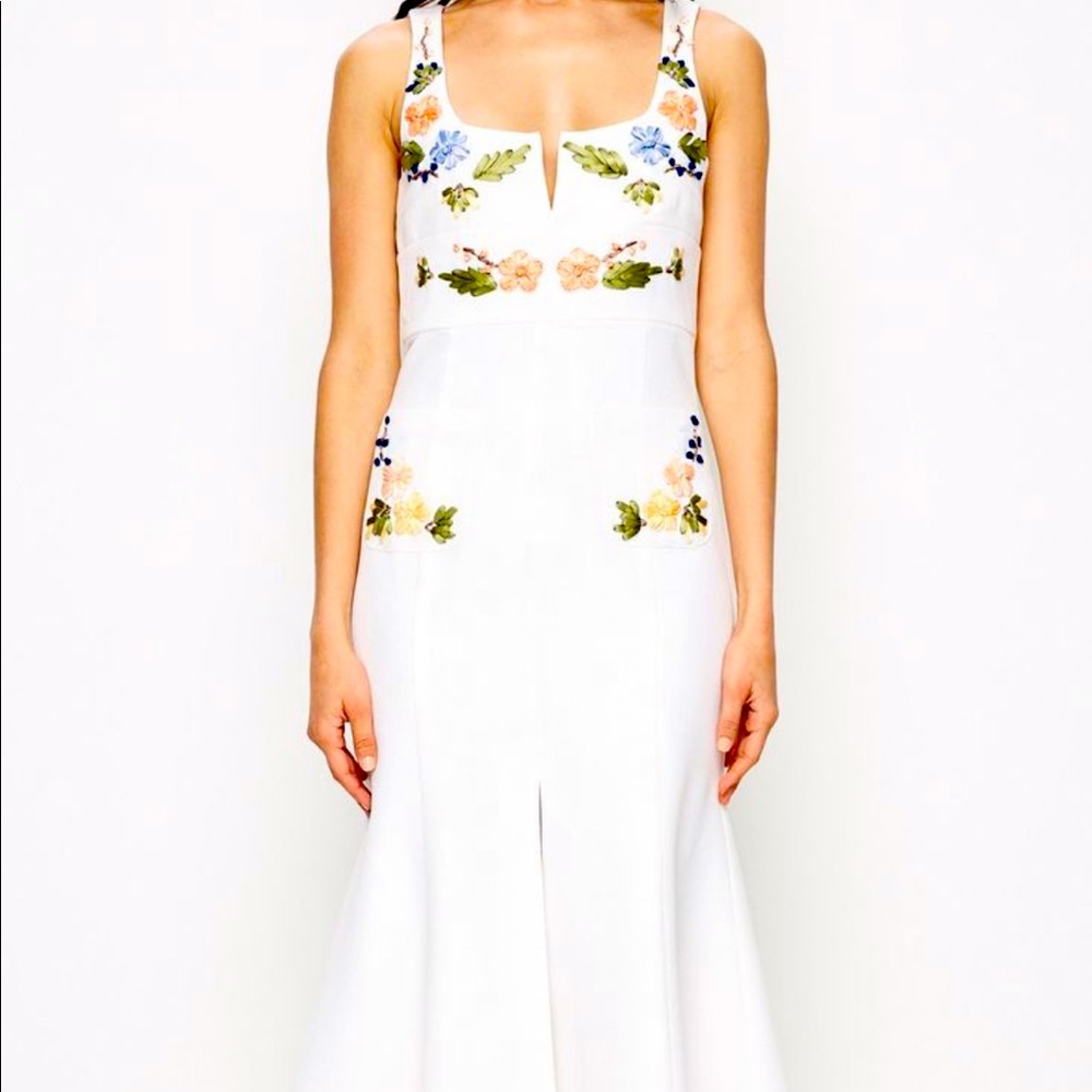 Alice McCall flower embroidered dress